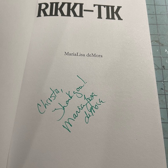 Most Rikki Tik by MariaLisa de Mora SIGNED - Picture 2 of 3